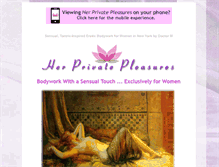 Tablet Screenshot of herprivatepleasures.com